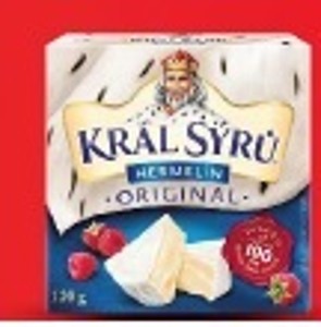 Král Sýru Hermelín Mäkký zrejúci syr