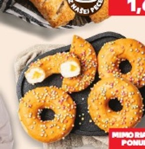 Donut s maracuj. náplňou