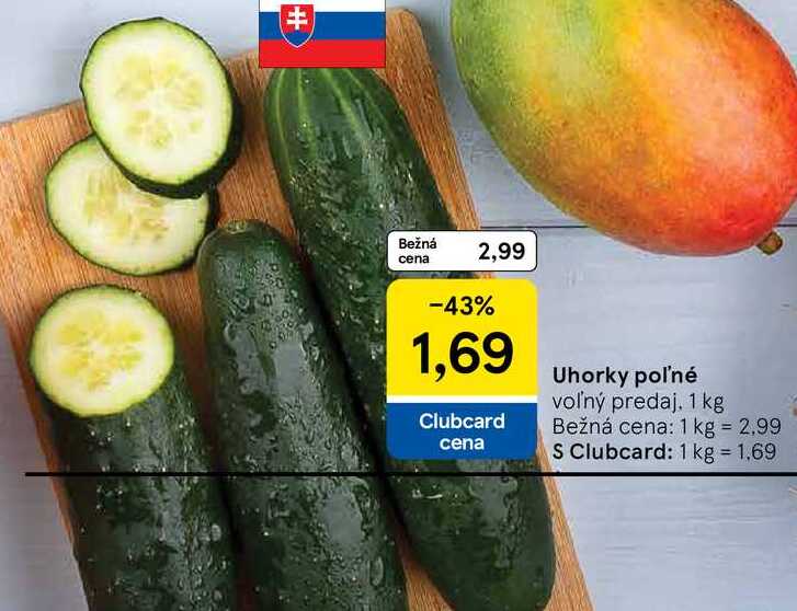 Uhorky poľné, 1 kg