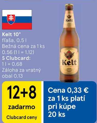 Kelt 10°, 0,5 l
