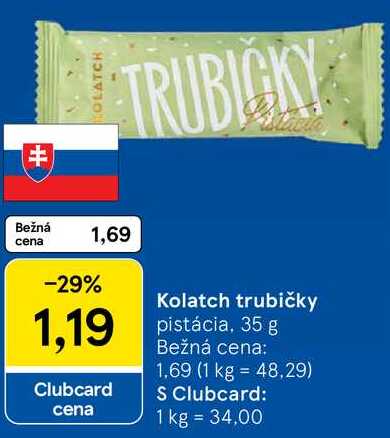 Kolatch trubičky, 35 g 