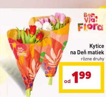 Bon Via Flora Kytice na Deň matiek rôzne druhy  
