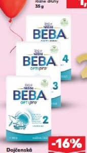 BEBA Dojčenská výživa Optipro