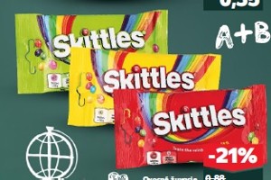 Skittles Dražé cukríky