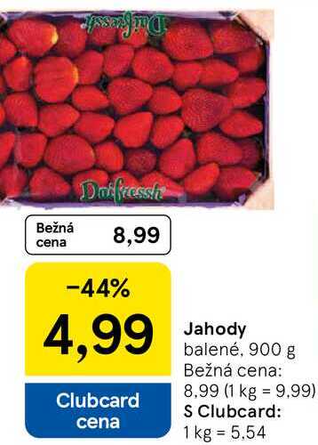 Jahody, 900 g