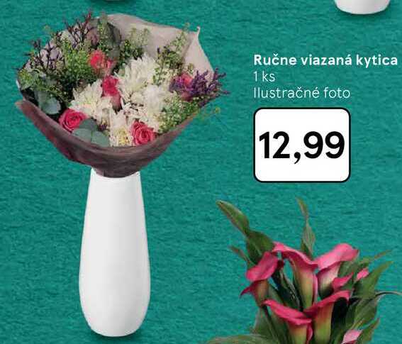 Ručne viazaná kytica 