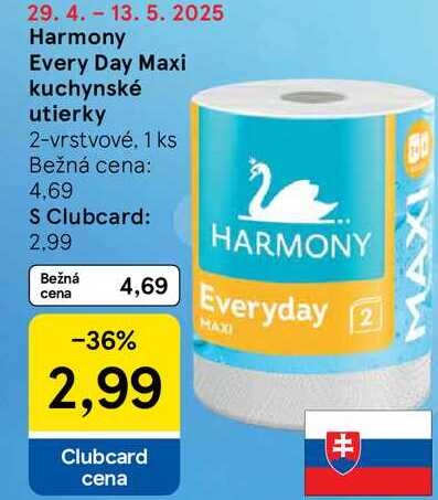 Harmony Every Day Maxi kuchynské utierky, 1 ks