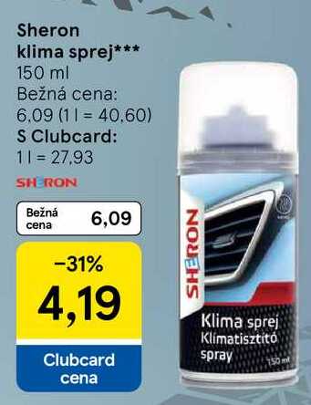 Sheron klima sprej, 150 ml