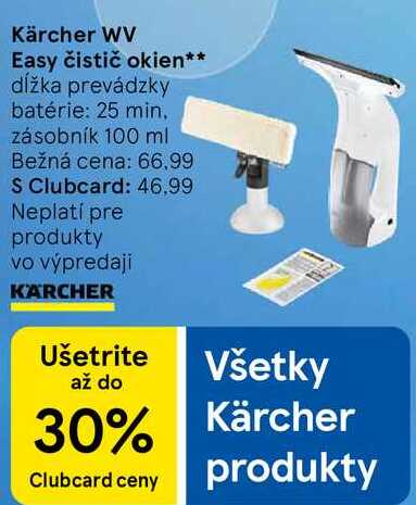Kärcher WV Easy čistič okien
