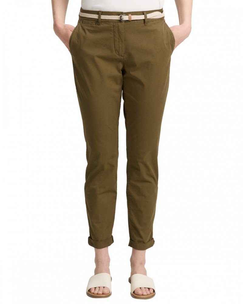 Nohavice TOM TAILOR dámsky 1045433 CHINO 10370