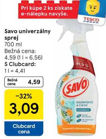 Savo univerzálny sprej, 700 ml