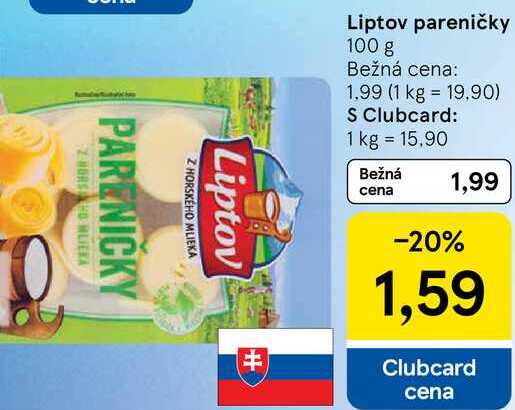 Liptov pareničky, 100 g 