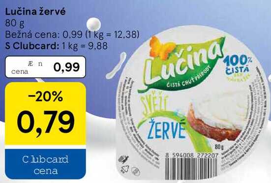 Lučina žervé, 80 g 