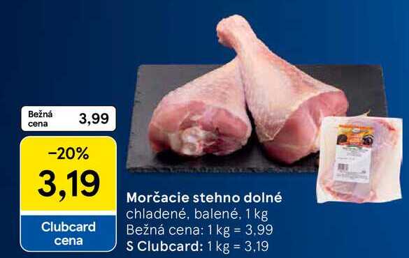 Morčacie stehno dolné, 1 kg 