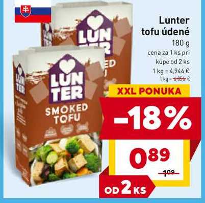 Lunter tofu údené 180 g