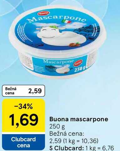 Buona mascarpone, 250 g