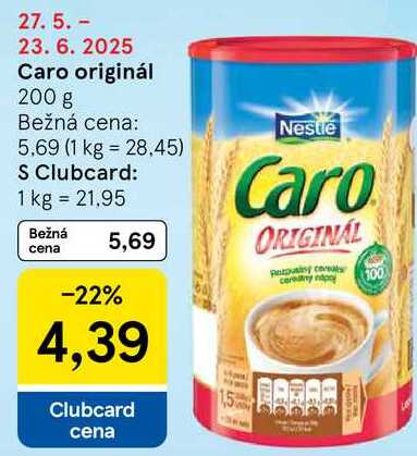 Caro originál, 200 g