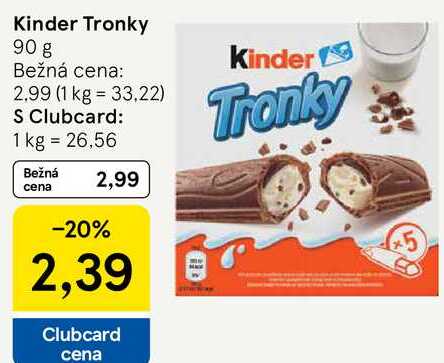 Kinder Tronky, 90 g  