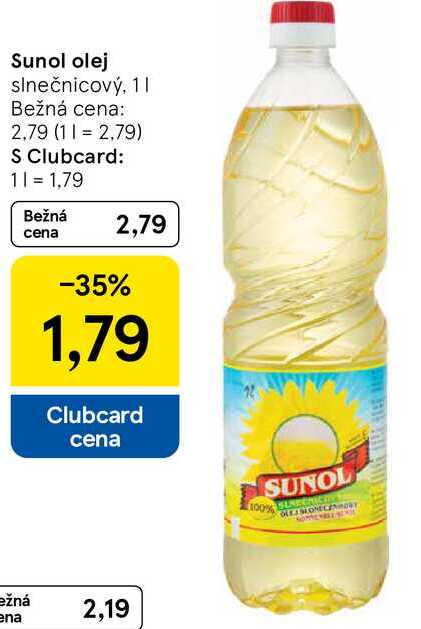 Sunol olej, 1 l