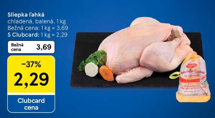 Sliepka ľahká, 1 kg 