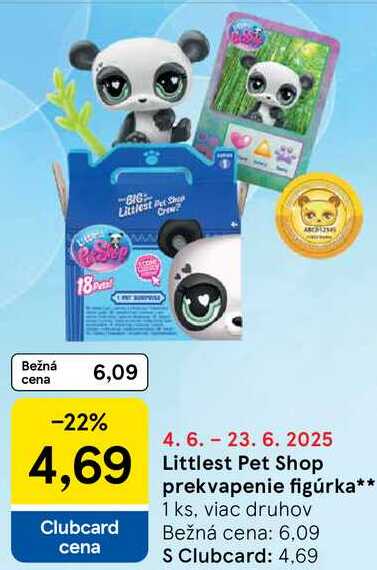 Littlest Pet Shop prekvapenie figúrka