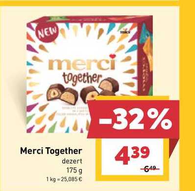Merci Together dezert 175 g 