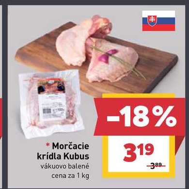 Morčacie krídla 1kg