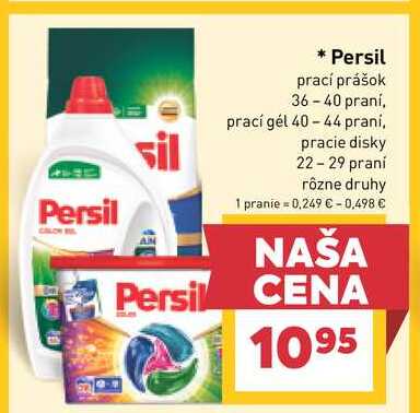 Persil prací prášok 36-40 praní