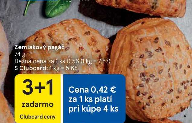 Zemiakový pagáč 74 g