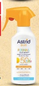 Astrid Mlieko na opaľovanie