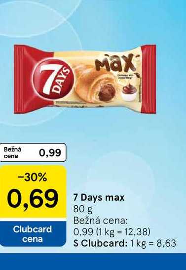 7 Days max 80 g 