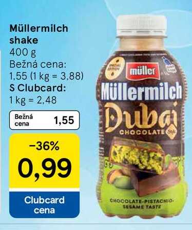 Müllermilch shake 400 g 