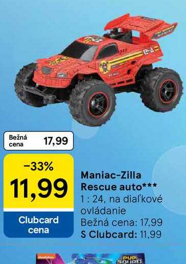 Maniac-Zilla Rescue auto