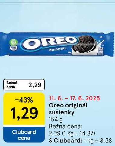 Oreo Original 154 g