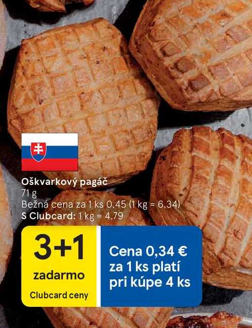 Oškvarkový pagáč 71 g 