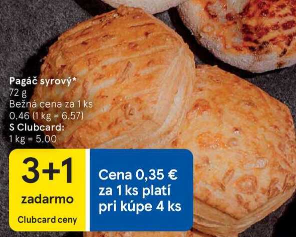Pagáč syrový 72 g