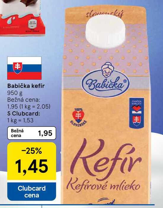 Babička kefír 950 g