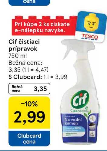 Cif čistiaci prípravok 750 ml