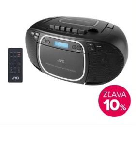 Radiomagnetofon DAB+/CD JVC RC-E561B-DAB, černý