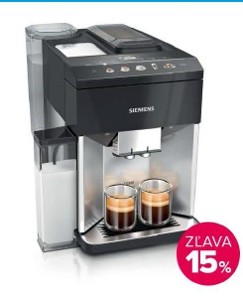 Automatický kávovar Siemens EQ500 Integral TQ517R03 čierne/nerez