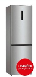 Chladnička s mrazničkou Gorenje Advanced NRK612AXL4 IonAir nerez