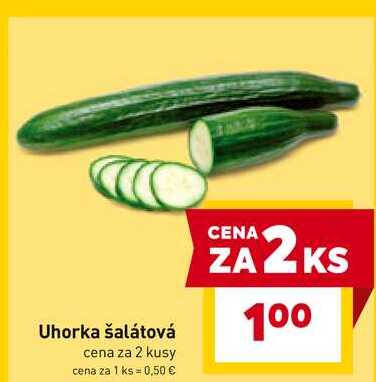 Uhorka šalátová hadovka 2 ks