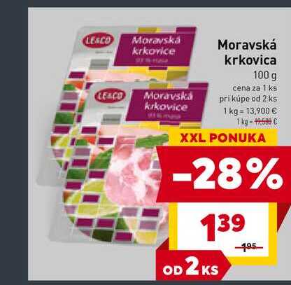 LEACO Moravská krkovice 100g
