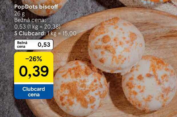 PopDots biscoff 26 g 
