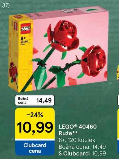 LEGO 8+ 40460 Ruže