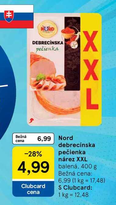 Nord debrecínska pečienka balená, 400 g 
