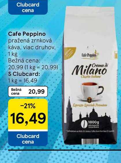 Cafe Peppino 1000g 