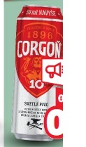 Corgoň Svetlé pivo