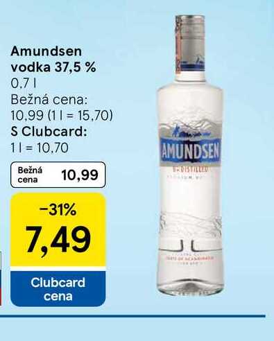 Amundsen vodka 37,5% 0.7l