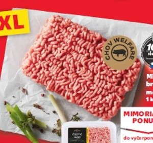 Mleté bravčové mäso